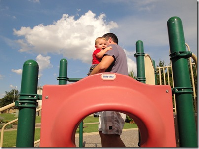 9.  Playground with Daddy