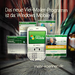 palm with Windows Mobile OS in Frankfurt, Germany 