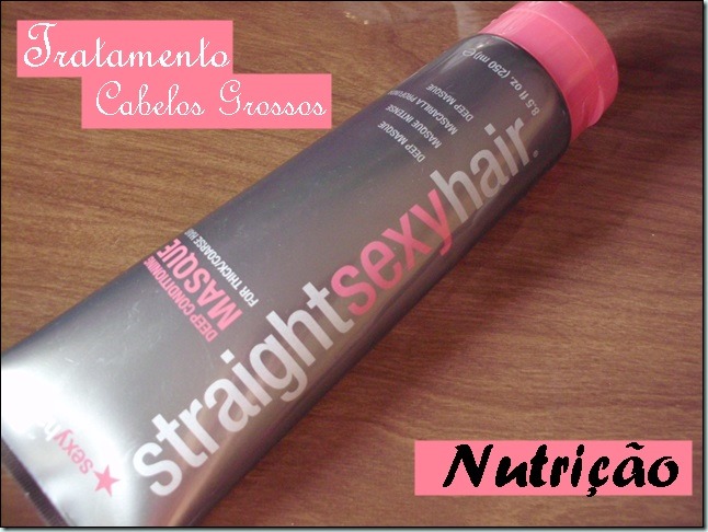 Straight Sexy Hair DeeP Masque–Para cabelos Grossos Straight Sexy Hair DeeP Masque
