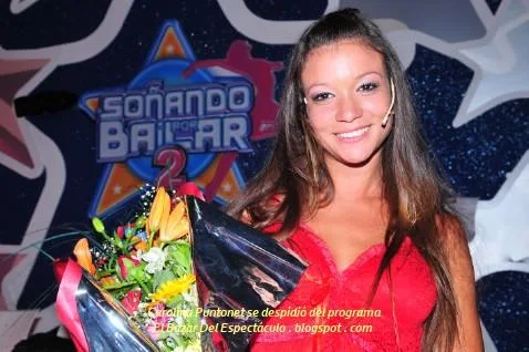 Carolina Puntonet se despidió del programa.JPG