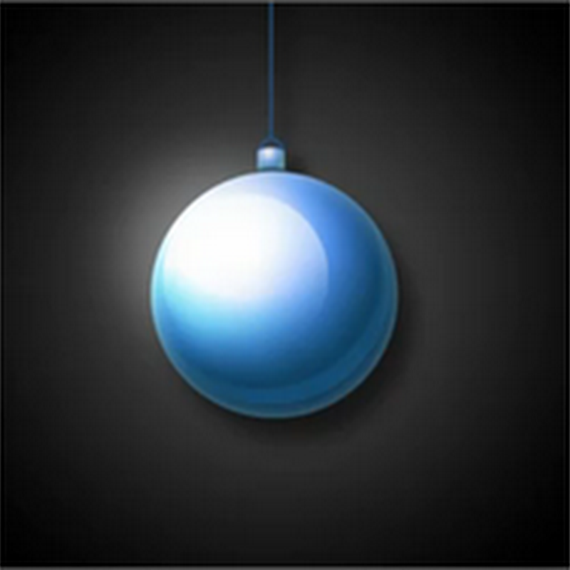Crear una esfera de navidad en Photoshop