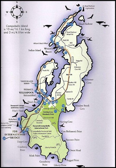 00 - Map of Campobello Island