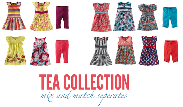 tea collection easy mix and match summer wardrobe helps kids dress themselves