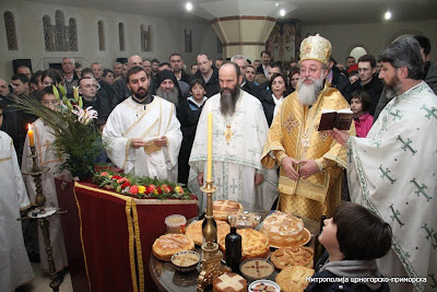 ВЛАДИКА ЛОНГИН СЛУЖИО У САБОРНОМ ХРАМУ У ПОДГОРИЦИ