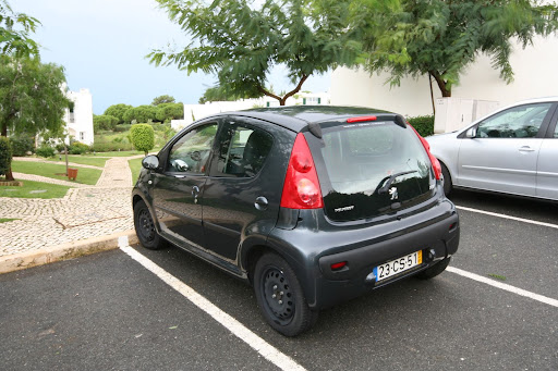 Our little car...a Peugeot 107