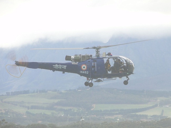 Indian Navy Chetak Helicopter [Aerospatiale Alouette III]