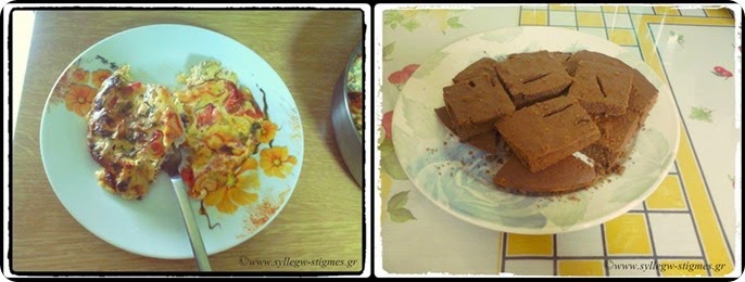 🍴Let's talk about food #3: Ομελέτα στο Φούρνο & Brownies με 3 υλικά