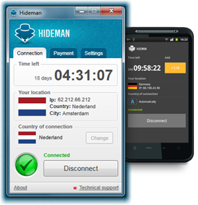 Free Hideman VPN