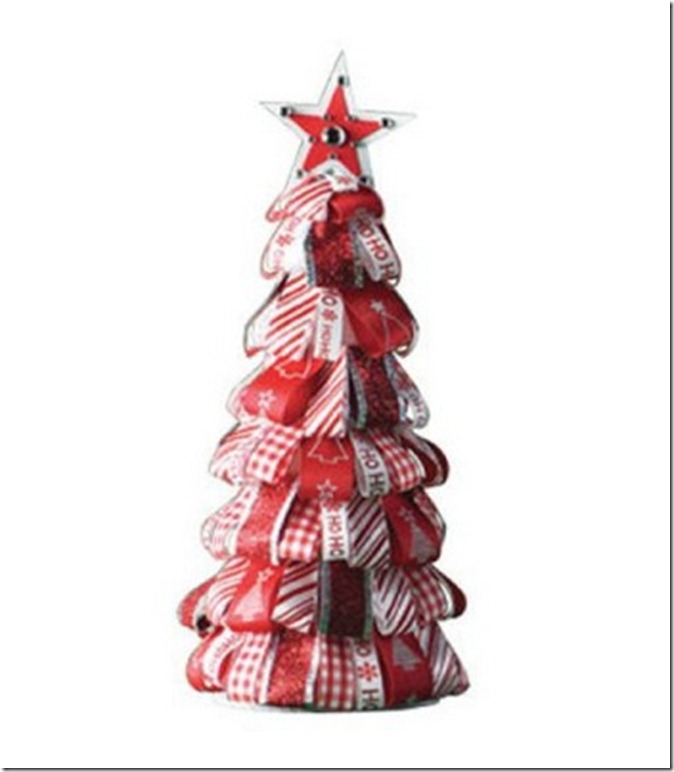 Alex Haralson: Ribbon Christmas Tree Tutorial