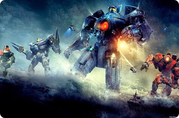 Gipsy Danger the American-made deadly beauty along with badazz Striker Eureka & other Jaegars set off to battle the Kaijus 