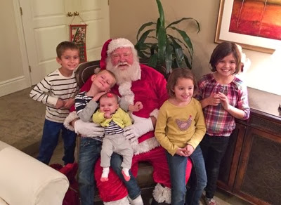 grandkids with santa (1 of 1)