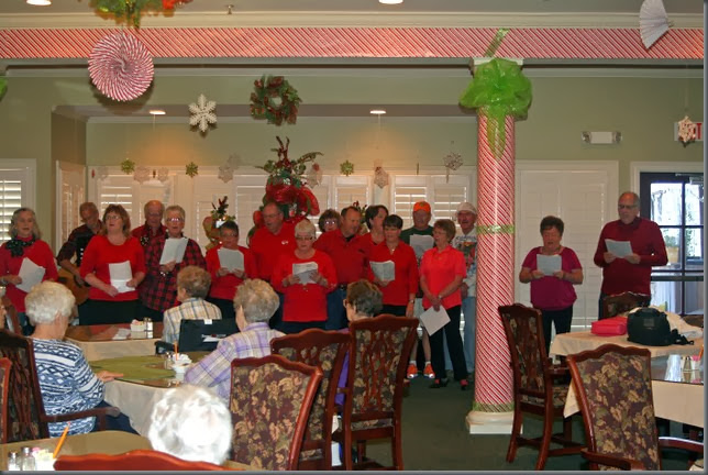 LA-Betty's-Christmas caroling at Nursing homes 4