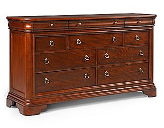 louis philippe style credenza