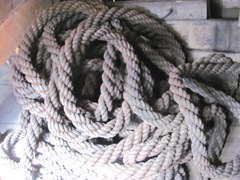 Plymouth Mayflower 8.13 coils of rope