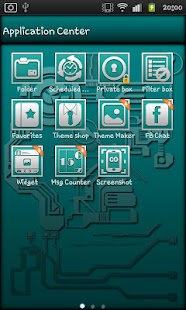 How to install Droid Tech Go Sms Theme 1.2 unlimited apk for bluestacks