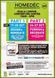 Homedec KL Convention Centre Malaysia 2013 Deals Offer Shopping EverydayOnSales
