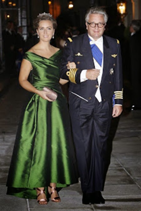 El príncipe Laurent de Bélgica y la princesa Claire