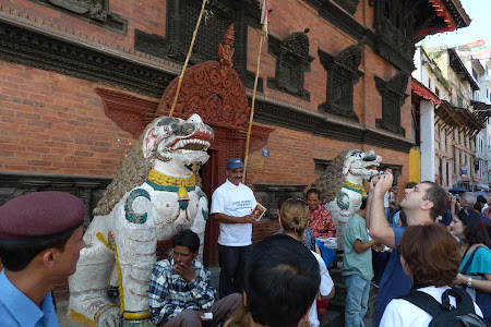 Obiective turistice Nepal: palat Kumari Kathmandu
