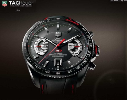 TAG Heuer Men's CAV518B.FC6237 Grand Carrera automatic sport watches ...