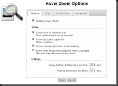 Hover Zoom option