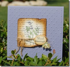 Basil Blessings from the Herb Expressions Stamp Set