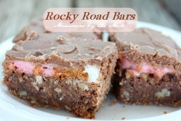 Rocky Road Bars from Memories by the Mile