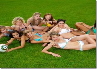 fotbaliste ruse joaca in bikini