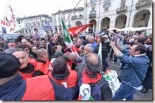 Festa dei lavoratori a Torino