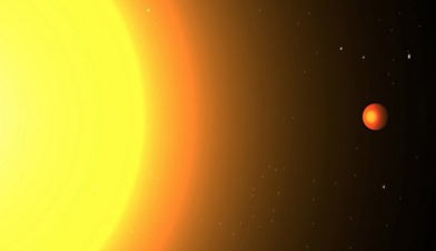 ilustração do exoplaneta Kepler-78b