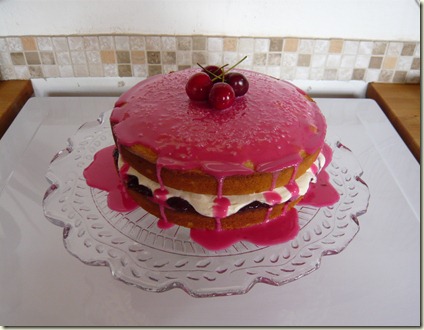 pink cake