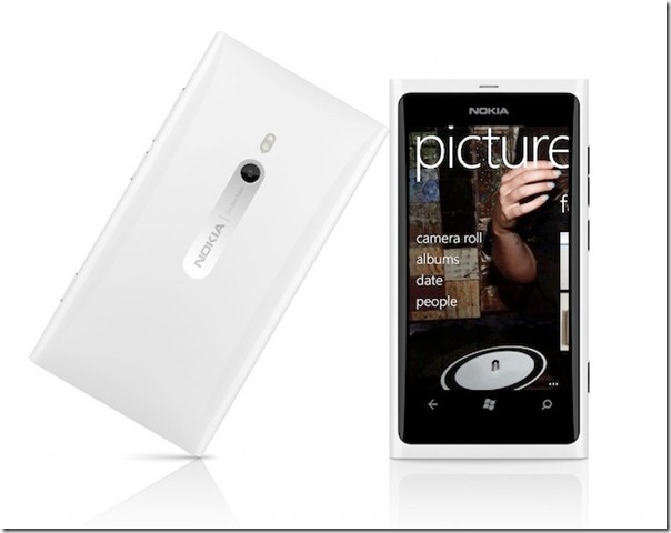 Nokia Lumia 900 blanco portada