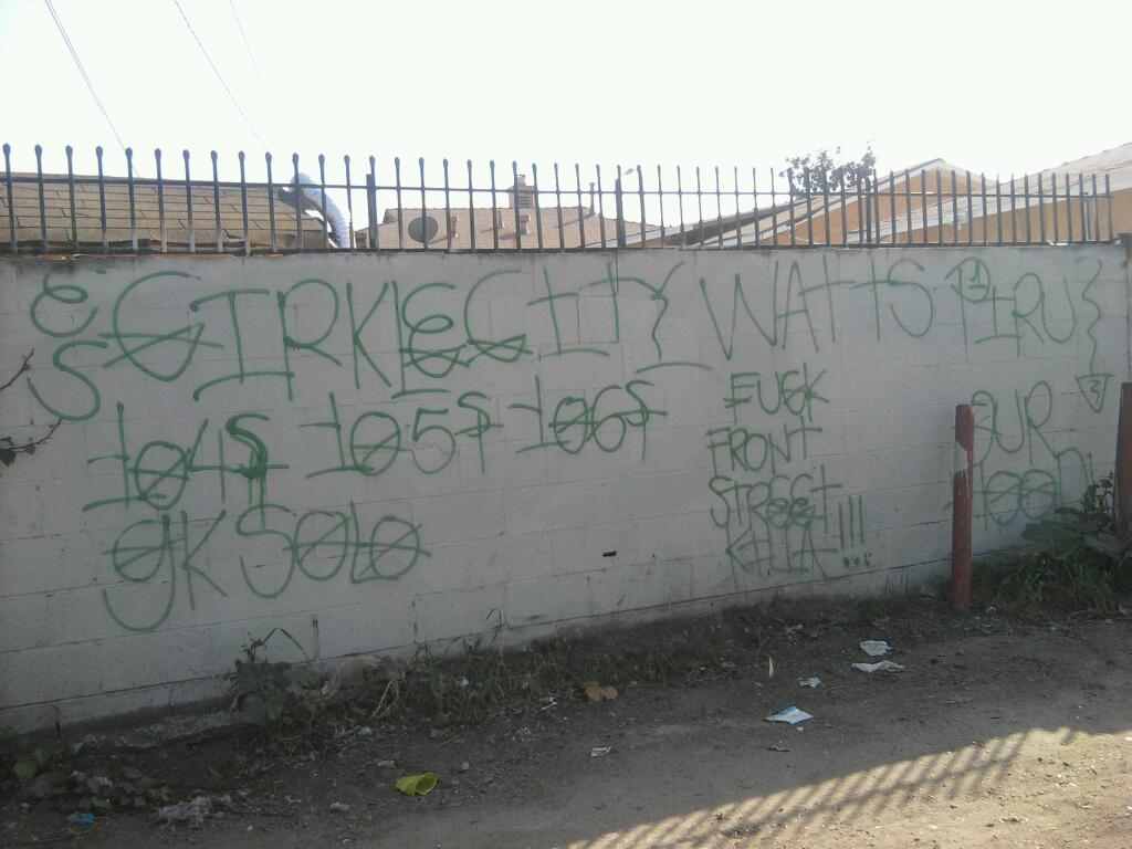 blood piru brims gangs graffiti: Circle city piru