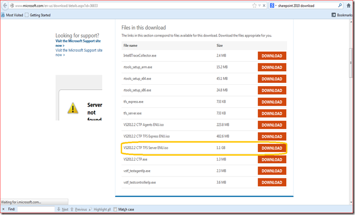 Installing Visual Studio 2012 with Update 2 CTP4