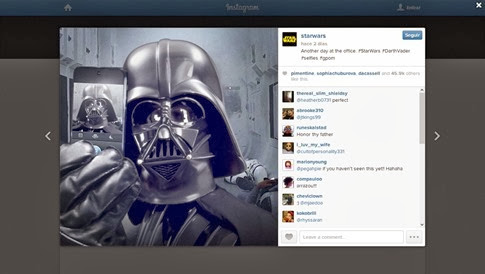 Star Wars Instagram