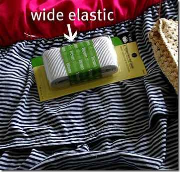 wide elastic