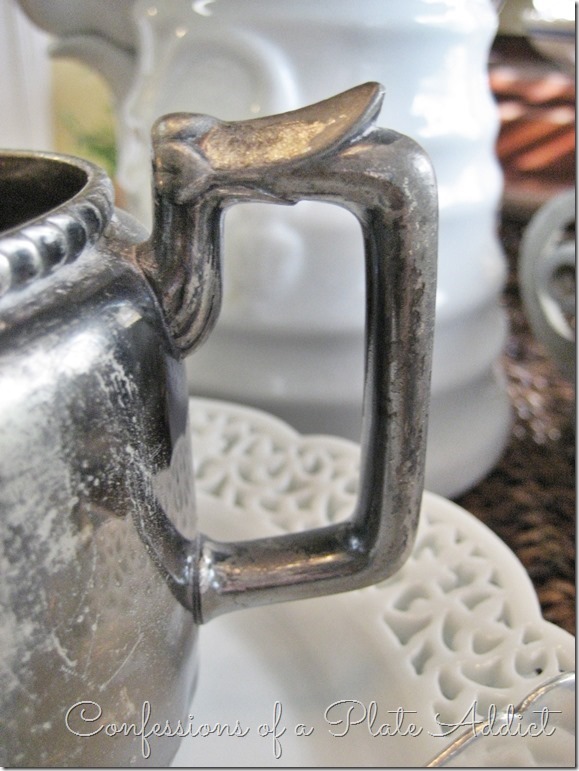 CONFESSIONS OF A PLATE ADDICT Vintage Duck Handle Sugar Bowl CONFESSIONS OF A PLATE ADDICT Vintage Duck Handle Sugar Bowl