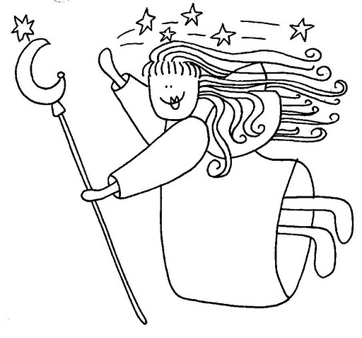 fairy godmother coloring pages - photo #19