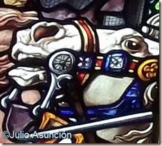 Caballo - Vidriera de la Batalla de las Navas de Tolosa