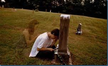 tomb of a  young girl