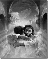 Gesù abbraccio