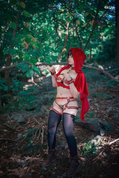 DJAWA Photo – Mimmi (밈미) Naughty Red Hiring Hood