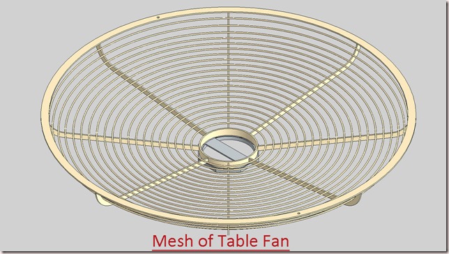 Mesh of Table Fan_2