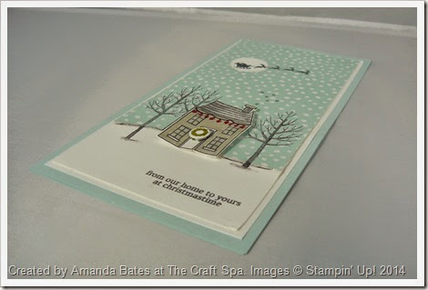Holiday Home & White Christmas DL Card, Amanda Bates at The Craft Spa (2)