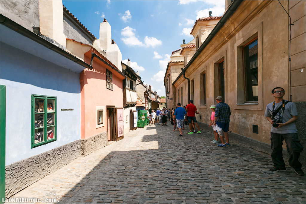 Пражский град, Золотая Улочка