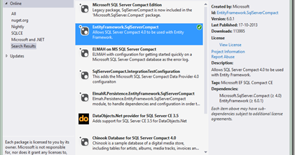Everything SQL Server Compact: Entity Framework 6 & SQL Server Compact ...