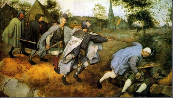 Brueghel,blind leading the blind