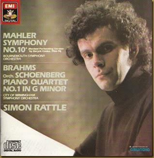 Rattle Mahler 10 Bournemouth