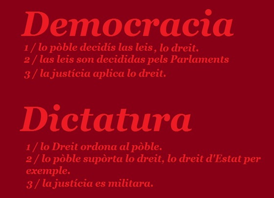 democracia dictatura