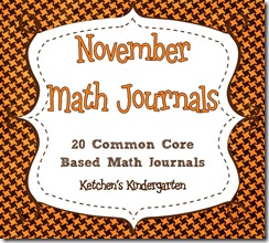 November Math Journals