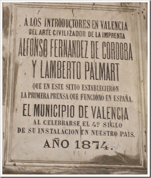 Placa Portal de Valldigna